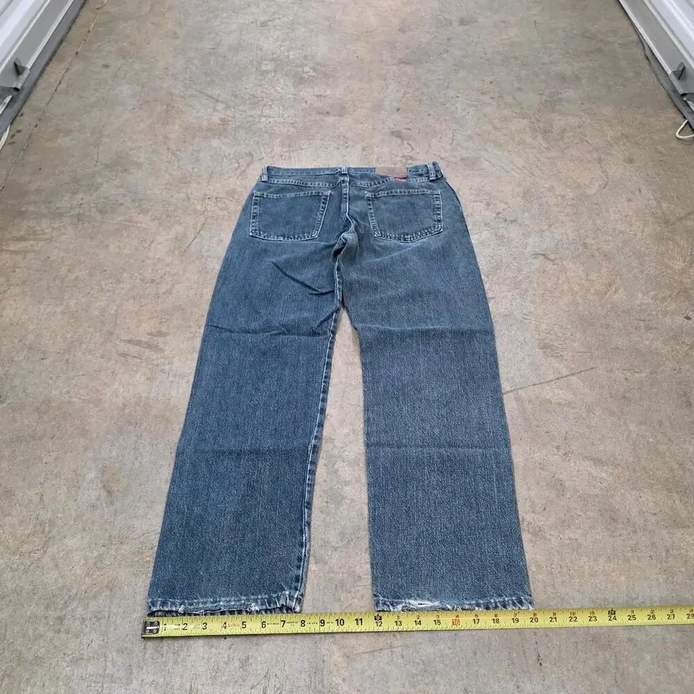 Dark Wash Wrangler Denim Jeans (33x30)